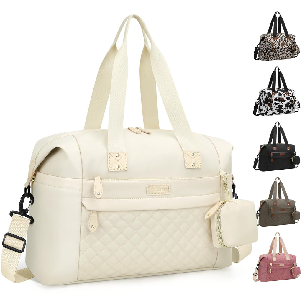 Pritent Diaper Bag Tote Waterproof Maternity Baby Bags with Pacifier Case | M-Black,Removable Shoulder Strap, Stroller Clips,Insulated Pocket,for Mom & Dad, Travel, Maternity, Labor and Delivery