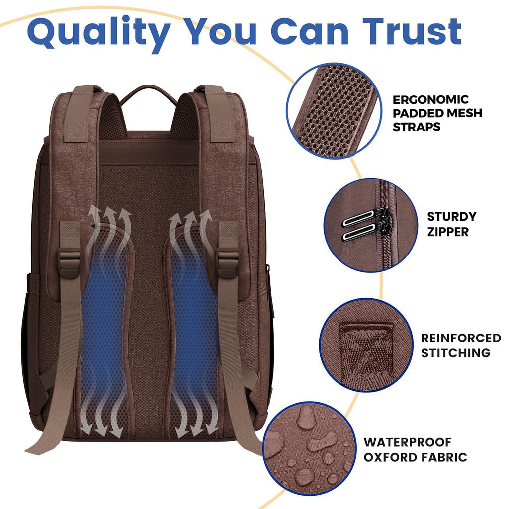 Baby Diaper Bag Backpack - Baby Bag for Girls & Boys, Large Waterproof Diaper Backpack - Baby Shower Gifts for Boys & Registry Must Haves - Travel Diaper Bags with Changing Pad - Newborn Stuff