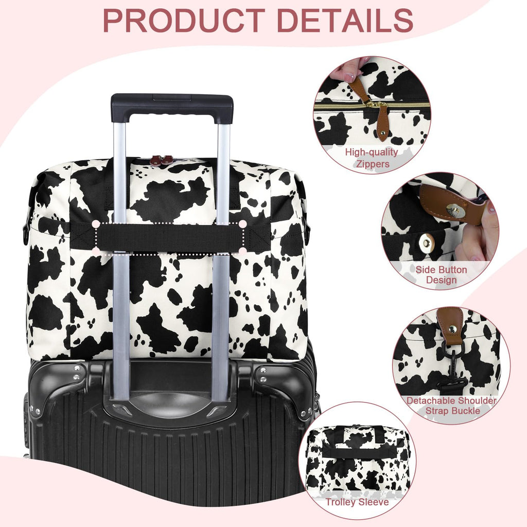 Pritent Diaper Bag Tote Waterproof Maternity Baby Bags with Pacifier Case | M-Black,Removable Shoulder Strap, Stroller Clips,Insulated Pocket,for Mom & Dad, Travel, Maternity, Labor and Delivery