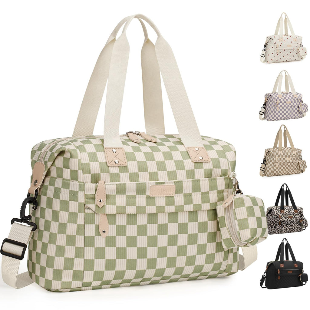 Pritent Diaper Bag Tote Waterproof Maternity Baby Bags with Pacifier Case | M-Black,Removable Shoulder Strap, Stroller Clips,Insulated Pocket,for Mom & Dad, Travel, Maternity, Labor and Delivery