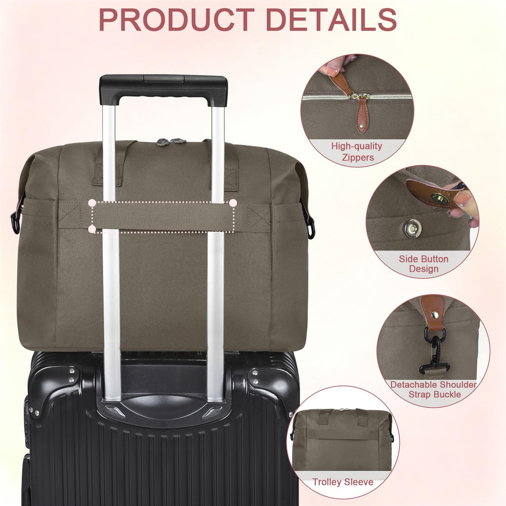 Pritent Diaper Bag Tote Waterproof Maternity Baby Bags with Pacifier Case | M-Black,Removable Shoulder Strap, Stroller Clips,Insulated Pocket,for Mom & Dad, Travel, Maternity, Labor and Delivery