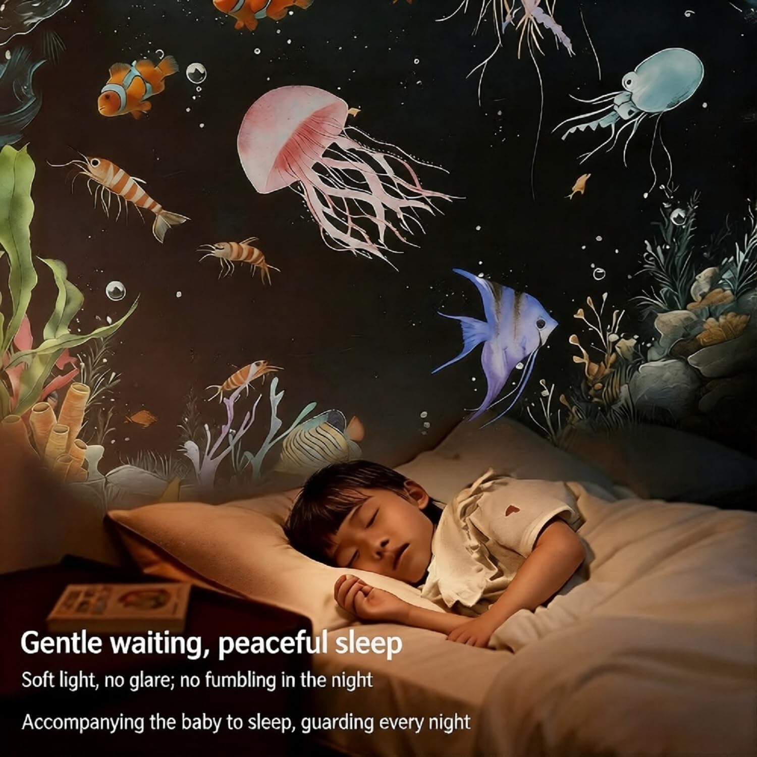 Galaxy Starry Sky Night Light Projector, 2-in-1 Portable with 12 Projection Films, 360° Adjustable Brightness Control Eye‑Caring LED Night Light for Kids Adults Bedroom Home Ceiling Car Decor Gift