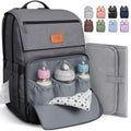 Baby Diaper Bag Backpack - Baby Bag for Girls & Boys, Large Waterproof Diaper Backpack - Baby Shower Gifts for Boys & Registry Must Haves - Travel Diaper Bags with Changing Pad - Newborn Stuff