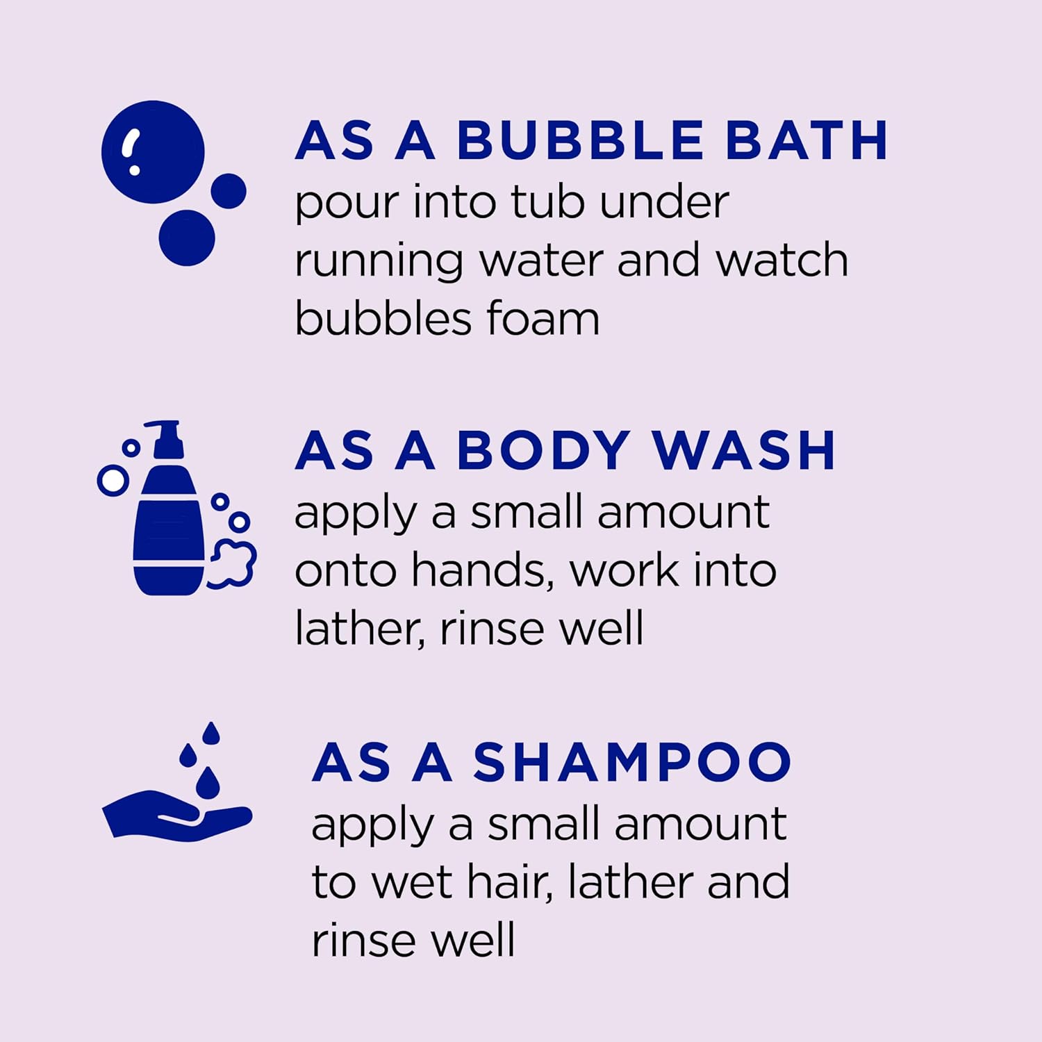 Dr Teal's Kids 3-in-1 Sleep Bubble Bath, Body Wash & Shampoo with Melatonin & Essential Oil, Lavender Scent, 20 fl oz (Pack of 3)