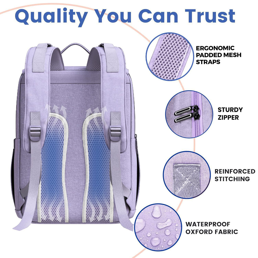 Baby Diaper Bag Backpack - Baby Bag for Girls & Boys, Large Waterproof Diaper Backpack - Baby Shower Gifts for Boys & Registry Must Haves - Travel Diaper Bags with Changing Pad - Newborn Stuff