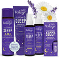Oilogic Slumber & Sleep Bath Baby Essentials Gift Set - Baby Care Products | Gentle All Over Wash, Calming Cream, Sleep Spray & Roll-On Essential Oils - Pediatrician-Tested for Baby Sleep & Comfort